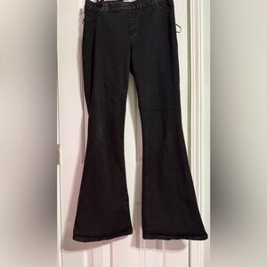 Altar'd State Black Textured Pants